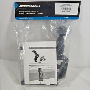 Arkon Mounts TAB086 4 Inch Heavy Duty Tablet Mount Adjustable C Clamp Base